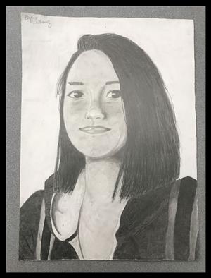 Alysia Williams Self Portrait in Graphite Alysia Williams Self Portrait in Graphite