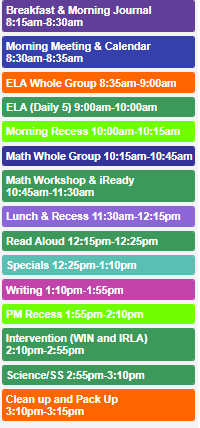 21-22 Schedule