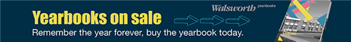 Yearbooks on sale!  Remember the year forever, buy the yearbook today.  Walsworth Yearbooks! 