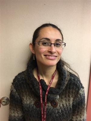  Headshot of Nicte-ha Corona-Aguirre wearing glasses
