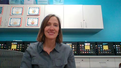 Picture of Wendy in classroom Picture of Wendy in classroom