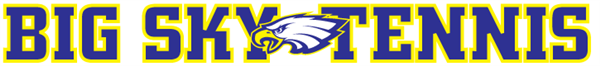 Text: Big Sky Tennis 