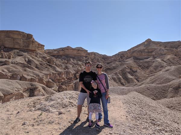 Moe family Saudi hike Moe family Saudi hike