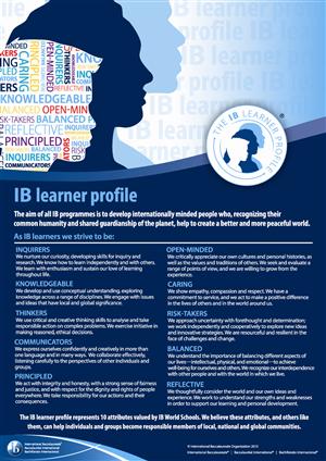 Image of IB Learner Profile Poster