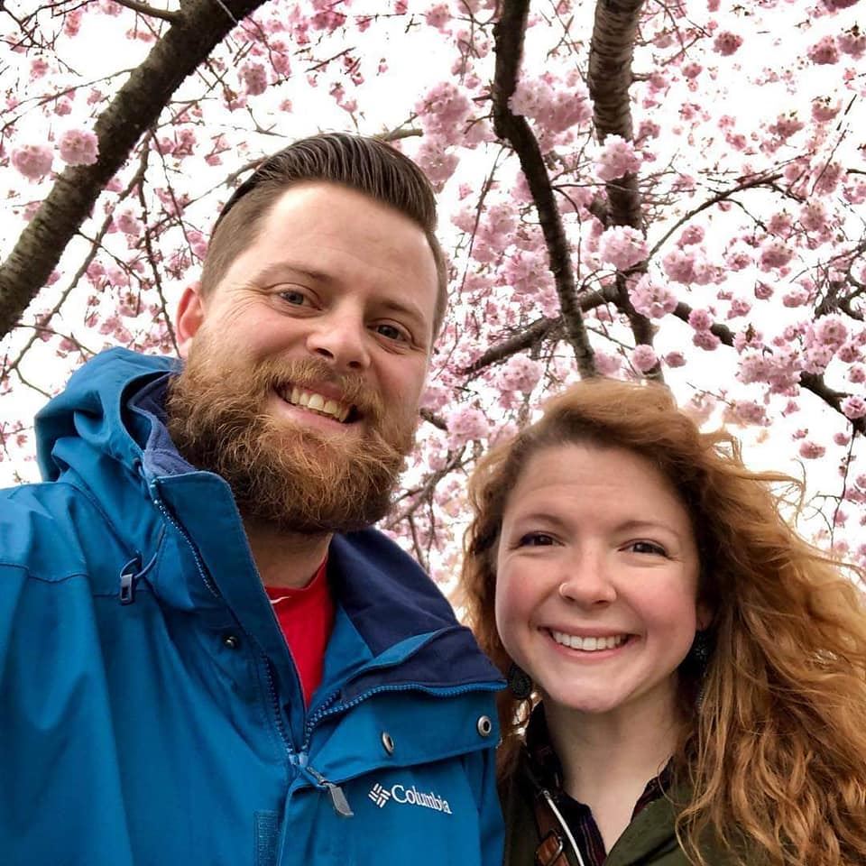 Mr. Chandler with wife