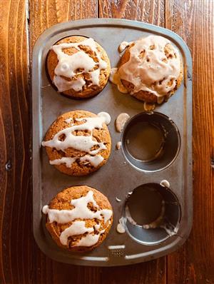 pumpkin pie muffins