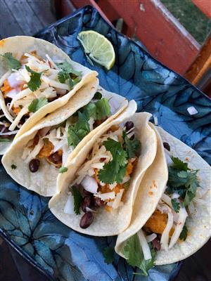 squash tacos