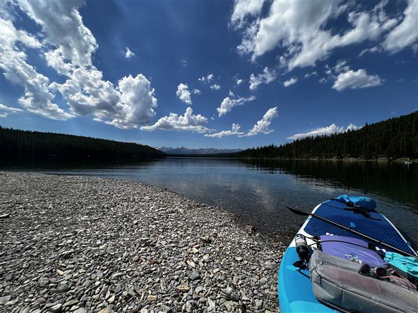 Kayak on beach